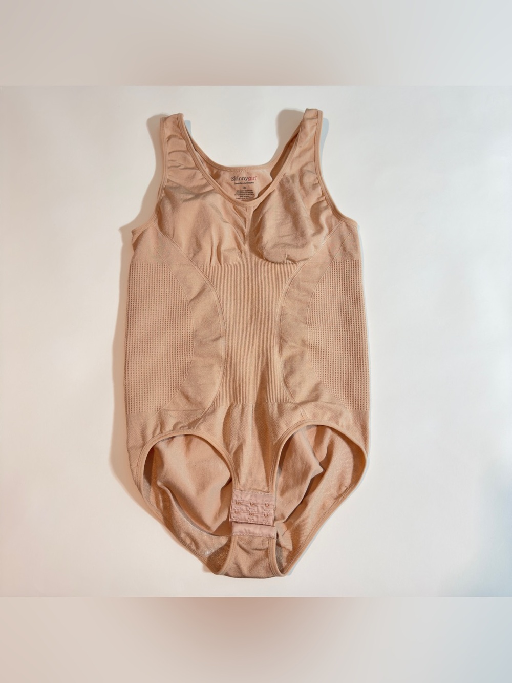 Skinnygirl Nude Shapewear Bodysuit Size Xl